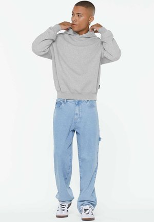 Harlem Soul UNISEX - Kapuzenpullover - grey melange