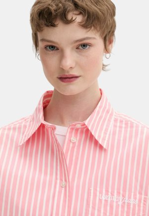 Tommy Jeans, CAMICIA - Hemdbluse - rosa