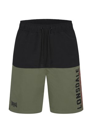 Lonsdale, PASSFORM HAYLING - Plavecké šortky - olive black red