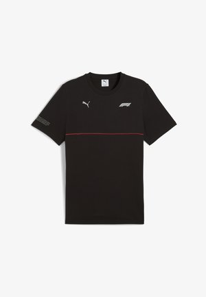 Nyomott mintás póló - black