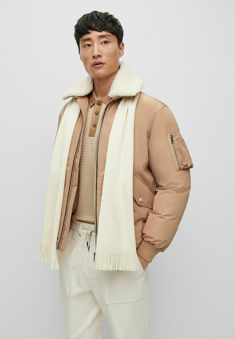 BOSS ALBAS  - Sjal / Tørklæder - open white eleven