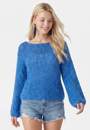 IZIA, IZIA SWEATER - Striktrøje - blue