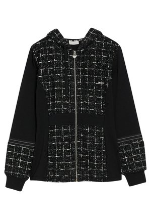 Tröja med dragkedja - black