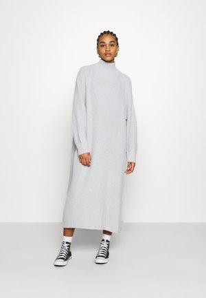 KEAN DRESS - Strikkjoler - grey dusty light