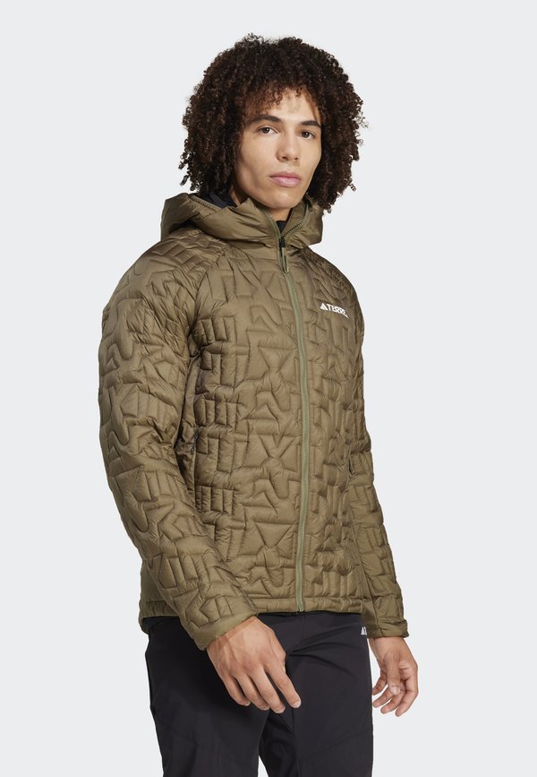 Winter jacket - olive strata3