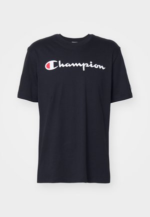 Champion, ICONS CREWNECK WITH LARGE LOGO - Camiseta estampada - black