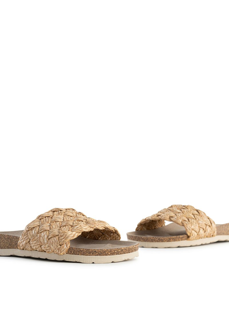 Damen Sneaker | BAYTON Pantolette flach beige - UC15469 Damen Sneaker | BAYTON Pantolette flach beige - UC15469