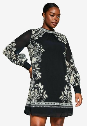 Lipsy PLACEMENT - Vapaa-ajan mekko - black white