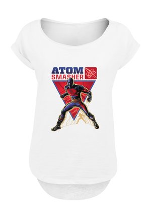 Print T-shirt - weiß