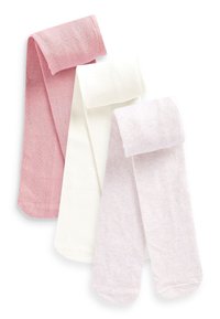 Next PLAIN 3 PACKS - Strumpfhose - pink neutral