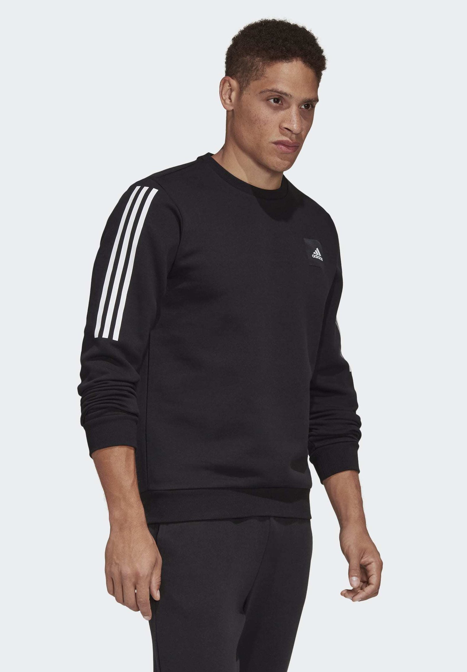 adidas fleece crew sweatshirt