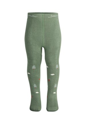 Tights - darkgreen