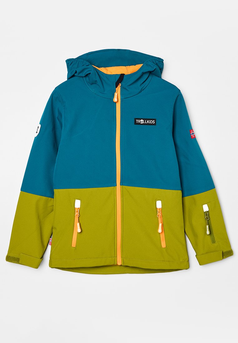 Trollkids Softshelljas groen