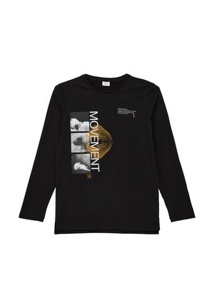 s.Oliver Langarmshirt - schwarz