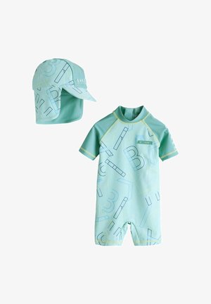 REGULAR FIT - SET - Complementos de playa - green
