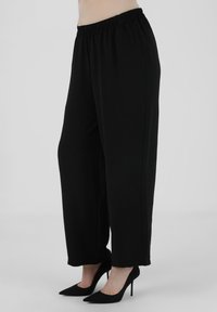 Modanisa CREW NECK - PLUS SIZE - ALIA - Kalhoty - black
