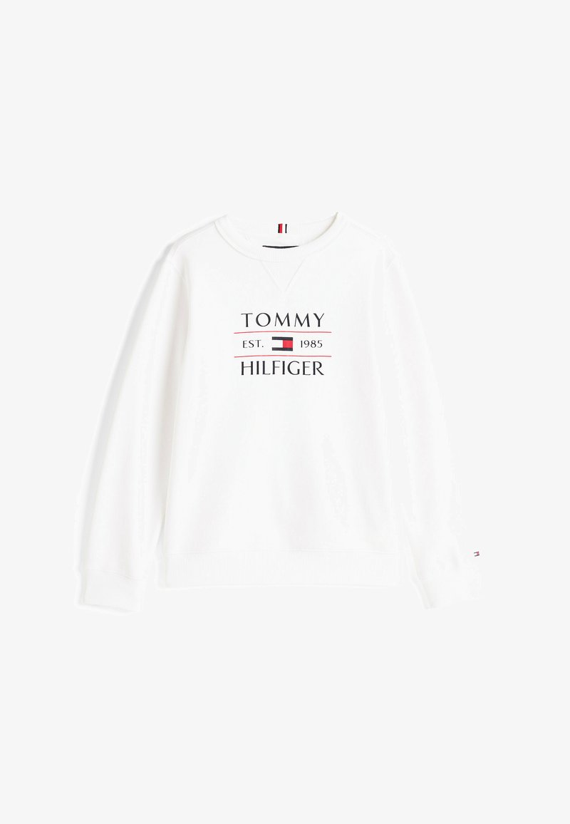 Tommy Hilfiger FLAG UNISEX Sweatshirt white