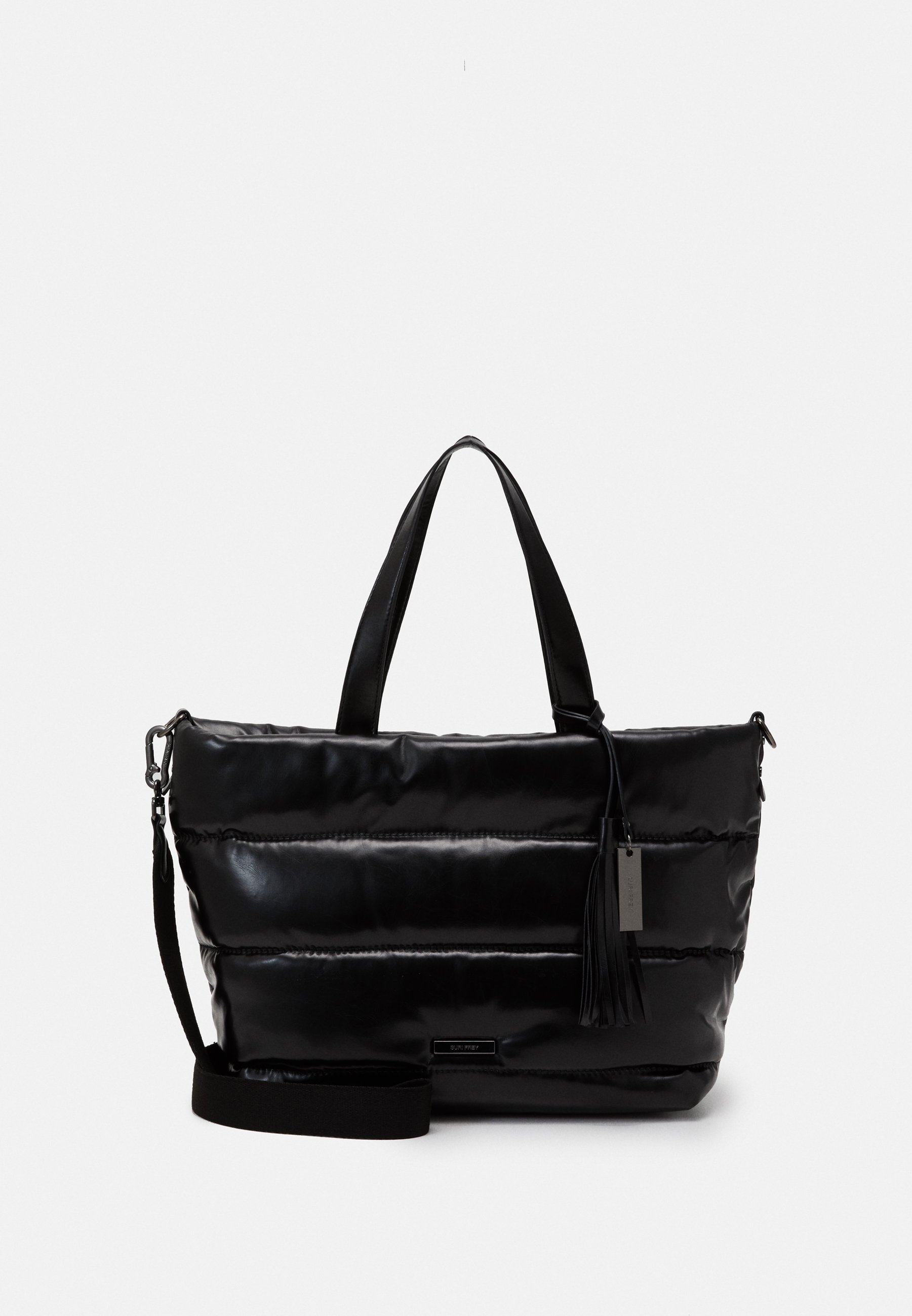 SURI FREY LABEL SHELLEY Shoppingveske black Zalando.no TOM TAILOR DENIM FANNA Shoppingveske cognac Zalando.no