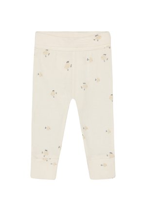 SLIM FIT ALL OVER PRINT - Broek - egret