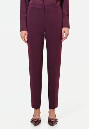 Rinascimento, PANTALONE FANTASIA_RIGA - Pantaloni - bordeaux