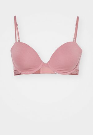 Calvin Klein Underwear, TONAL LOGO  - Sutien cu armătură - red grape/apple butter