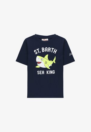 MC2 Saint Barth, T-SHIRT BOY UNISEX - T-shirt con stampa - blu