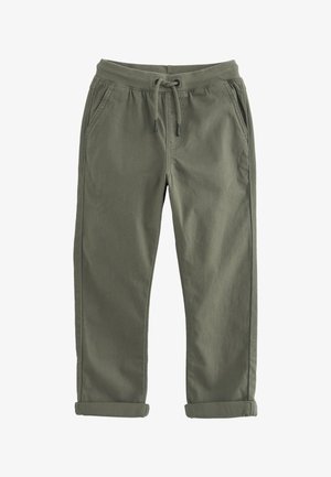 Next, WAIST PULL-ON - Nohavice - khaki green
