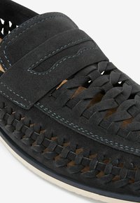 Next WEAVE LOAFERS STANDARD - Mokasinke - navy blue