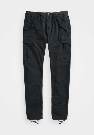 Polo Ralph Lauren SLIM FIT CANVAS CARGO PANT - Cargo trousers - black