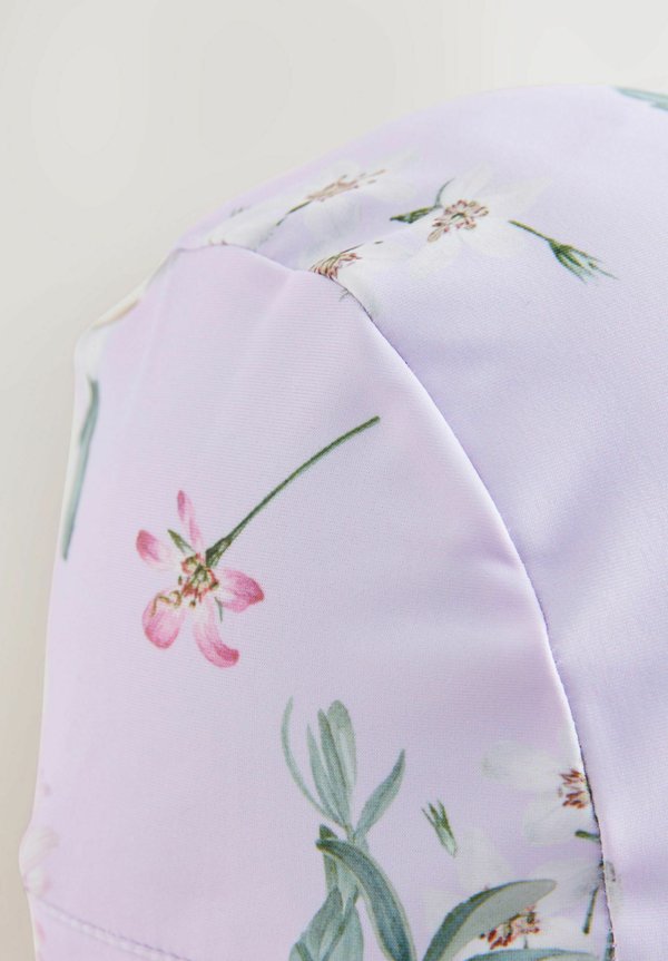 SWIM – Cap – lilac purple floral