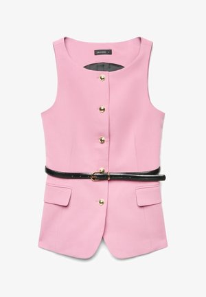 Calliope, GIACCA TINTA UNITA - Veste sans manches - rosa
