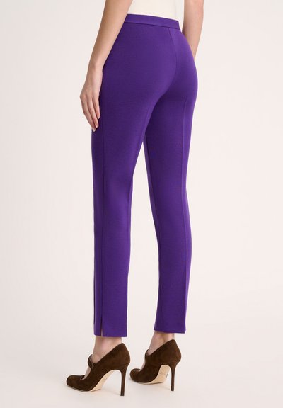 Luisa Spagnoli MINUENDO - Trousers - viola
