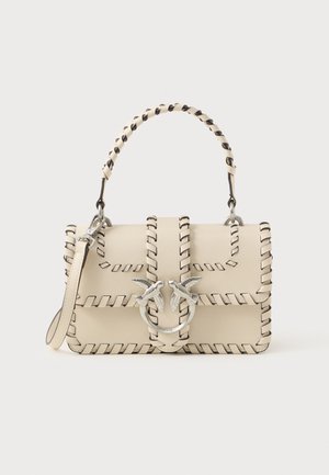 LOVE ONE MINI - Ručna torba - bianco seta/silver-coloured