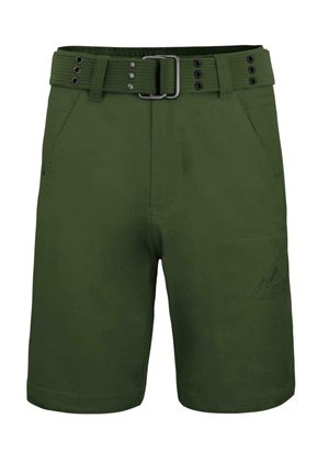 normani Outdoor Sports KURZE SOMMER BAUMWOLLFREIZEIT SHORTS MIT GÜRTEL - Shorts - oliv