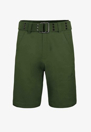 normani Outdoor Sports KURZE SOMMER BAUMWOLLFREIZEIT SHORTS MIT GÜRTEL - Shorts - oliv
