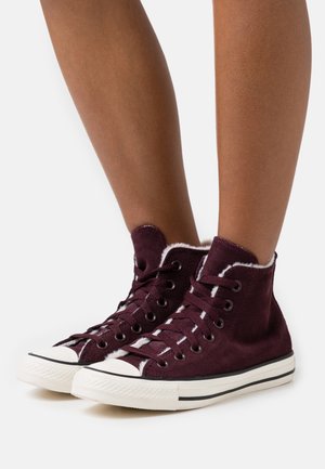 CHUCK TAYLOR ALL STAR  - Sneakers hoog - black currant/silt red/egret
