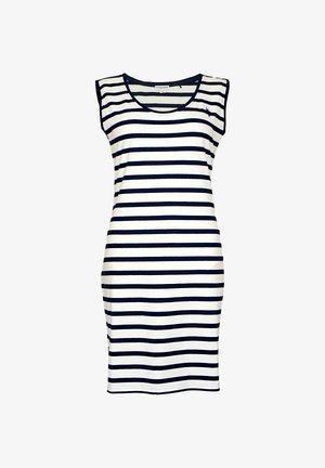 U.S. Polo Assn., U.S. POLO ASSN. KLEID POLOKLEID POLOSHIRT - Shift dress - weiß