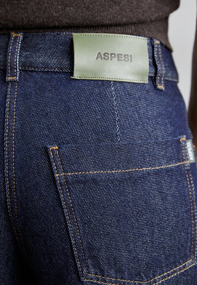 ASPESI PANTALONE  - Wide Leg - denim