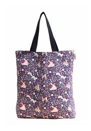 Tote bag - navy polar ditsy