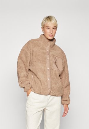 Fabletics TAHOE JACKET - Fleece jacket - waffle cone