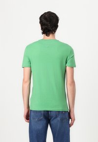 Tommy Jeans JASPE SLIM TEE - Pamata T-krekls - coastal green htr