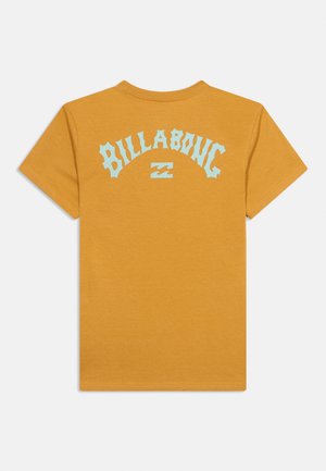 ARCH WAVE UNISEX - Potiskana majica - honey mustard/solid