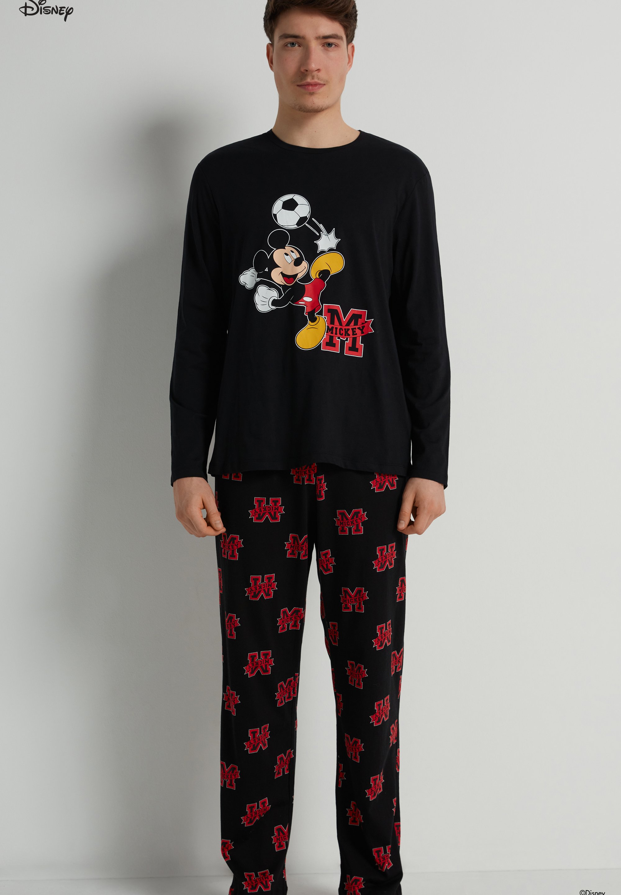 Disney Pijama Mono Tezenis Vestaglia Mickey Mouse Tezenis Pigiama