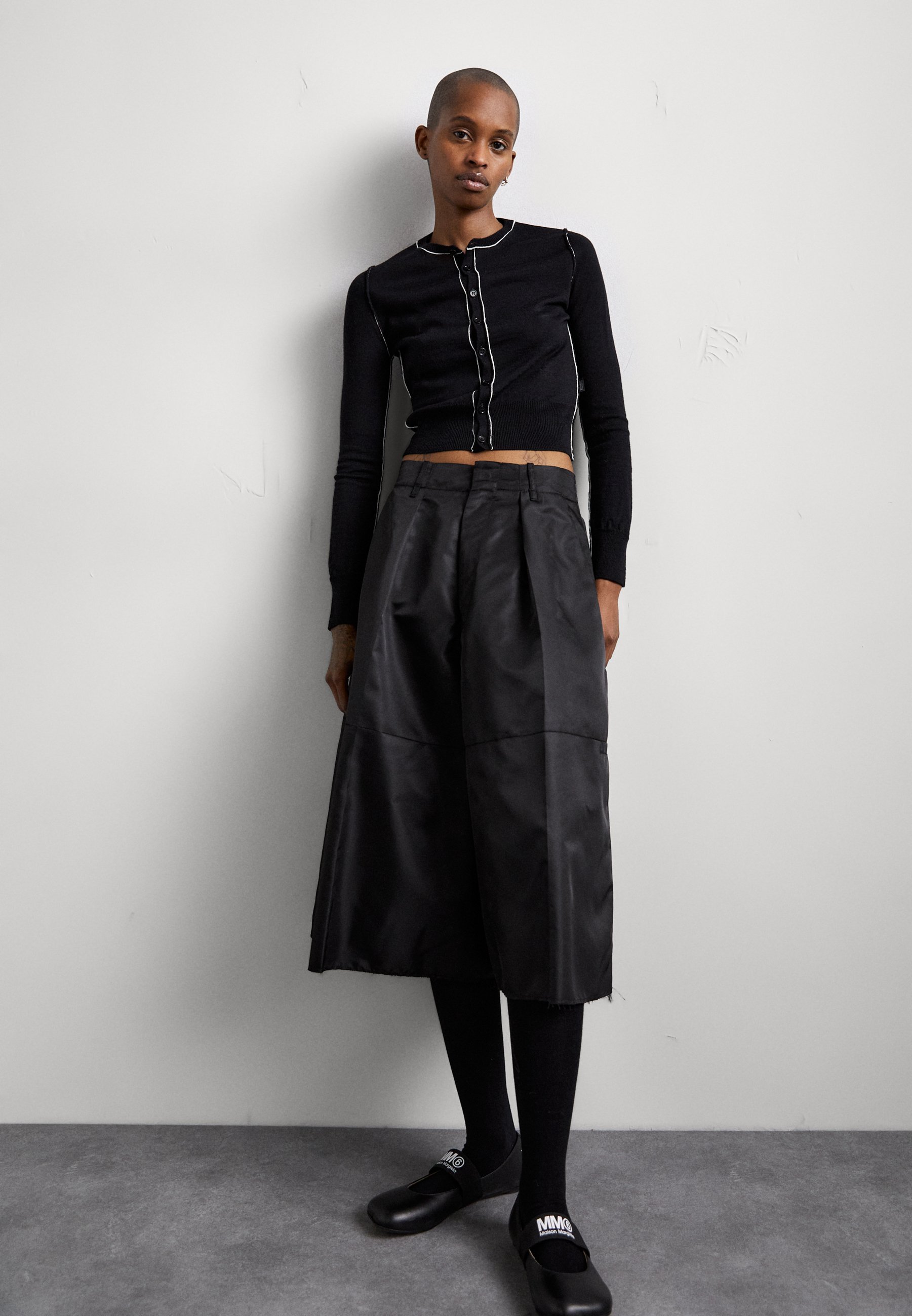 MM6 Maison Margiela Shorts - black - Zalando