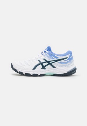 GEL BEYOND 6 - Handball shoes - white/french blue