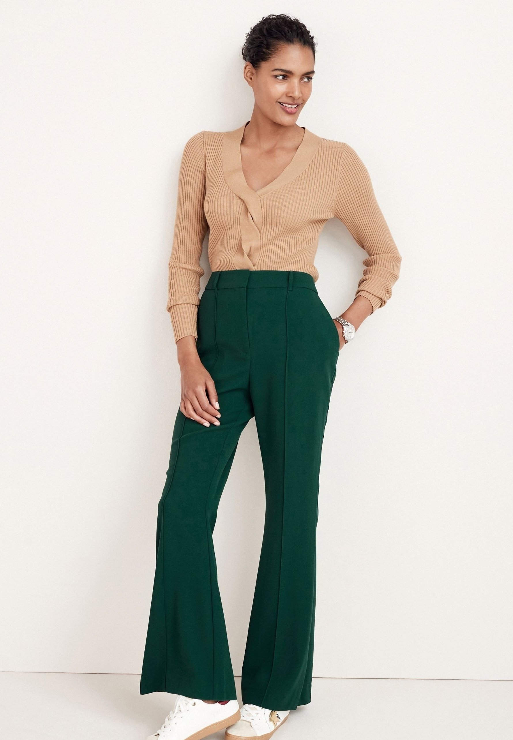 Next Trousers - green - Zalando.de