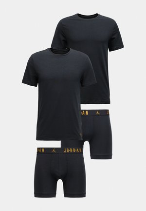 MENS BASICS SET 4 PACK - Caraco - black