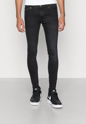 JJITOM JJORIGINAL SUPER SKINNY FIT - Jeansy Skinny Fit - black denim