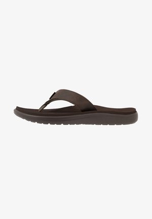 VOYA FLIP MENS - Teensandalen - chocolate brown