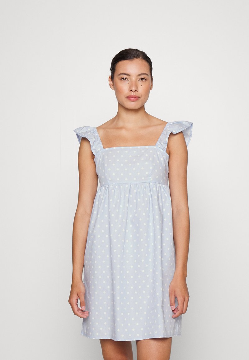 Vero Moda VMSOPHIE SHORT DRESS - Vestido de dia - kentucky blue